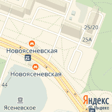 метро Новоясеневская